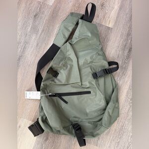 Olive Green Urban Outfitters City Sling Bag
